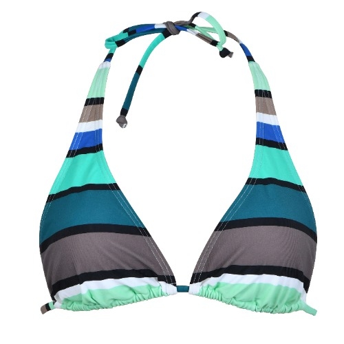 Naturana Badmode Women black/khaki padded bikini bra