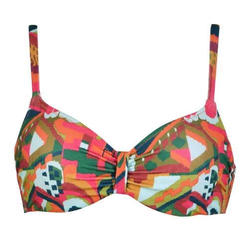 Naturana Badmode Women red soft-cup bikini bra