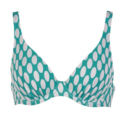 Naturana Badmode Women green soft-cup bikini bra