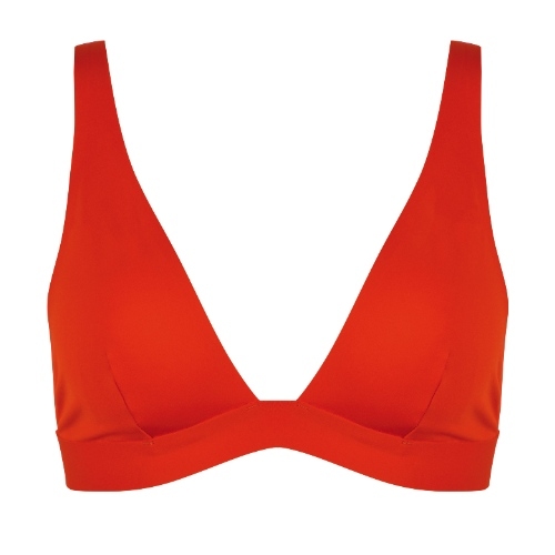 Naturana Swimwear Women red padded bikini bra