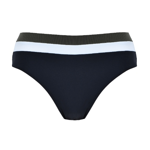 Naturana Badmode Women black/khaki bikini brief