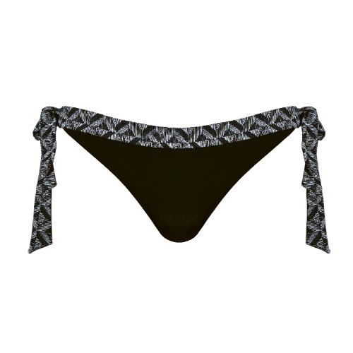 Naturana Badmode Women black/print bikini brief