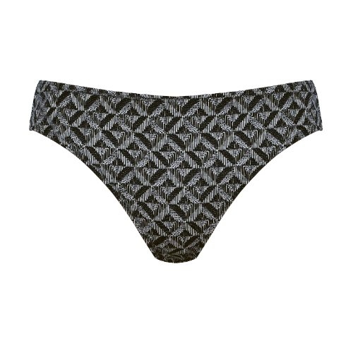 Naturana Badmode Women black/print bikini brief