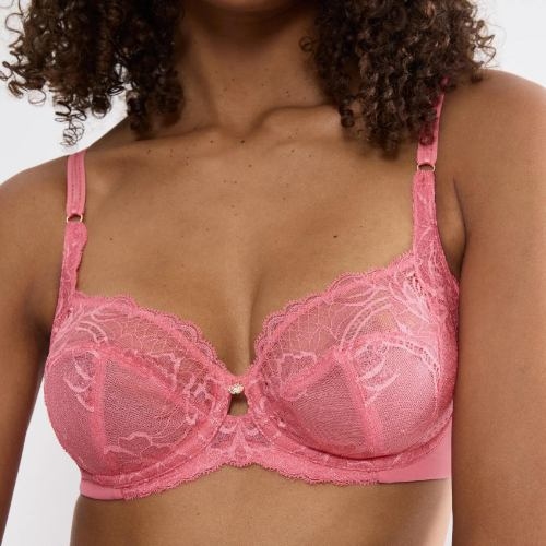 Triumph Wild Peony Florale pink padded bra