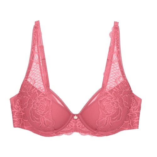 Triumph Wild Peony Florale pink padded bra