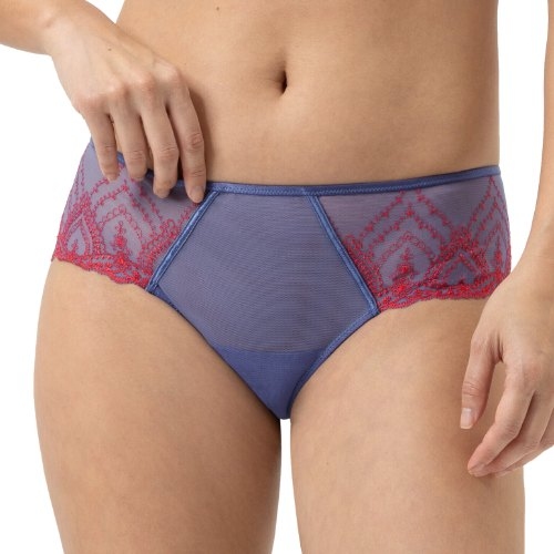 Mey Mysterious blue/red short