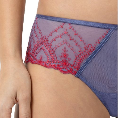 Mey Mysterious blue/red short