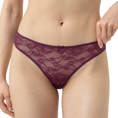Mey Fabulous bordeaux thong