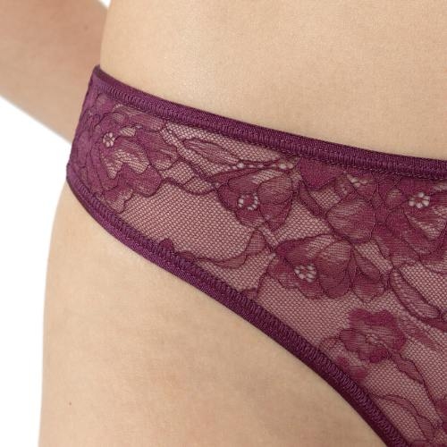 Mey Fabulous bordeaux thong