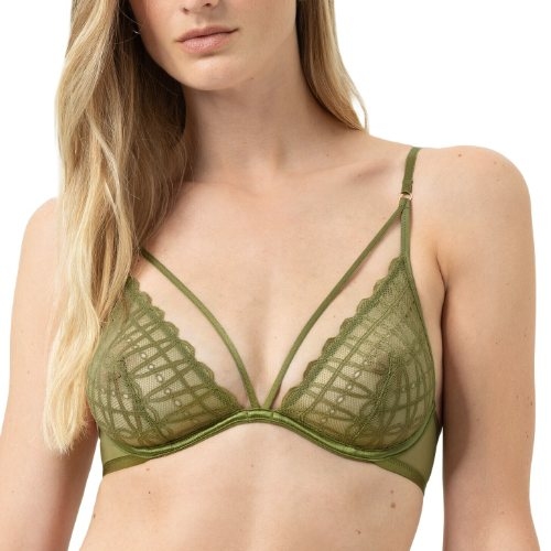 Mey Captivating green non-padded bra