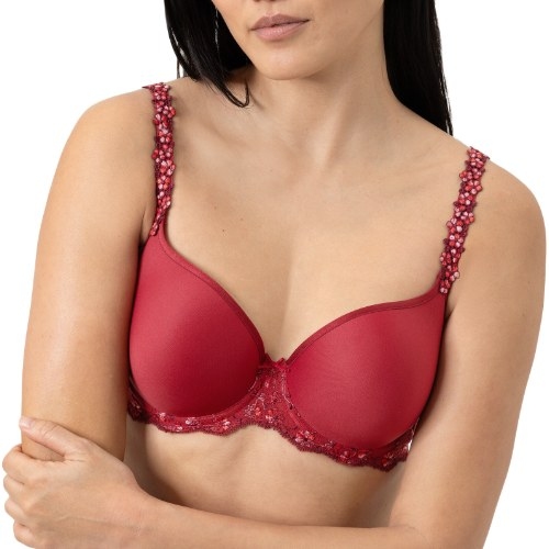 Mey Delightful red padded bra