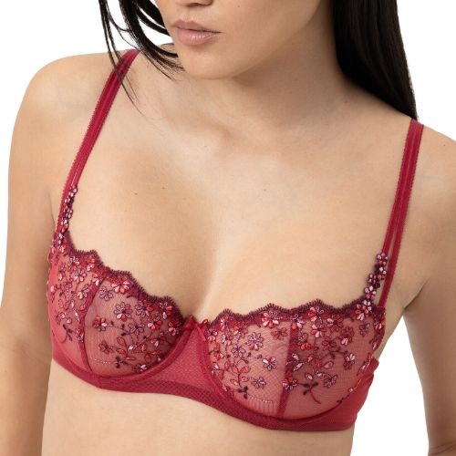 Mey Delightful red non-padded bra