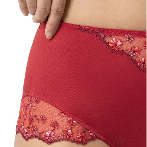 Mey Delightful red high waist brief