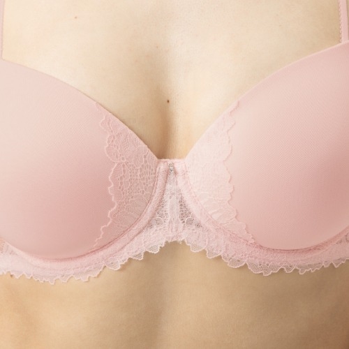 Mey Luxurious pink padded bra