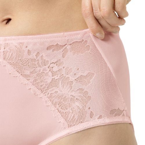 Mey Luxurious pink high waist brief