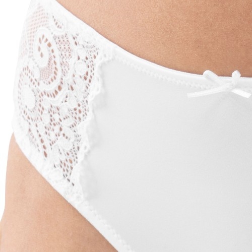 Mey Lingerie Amorous white thong