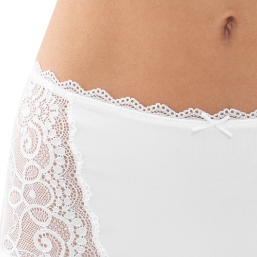 Mey Lingerie Amorous white high waist brief