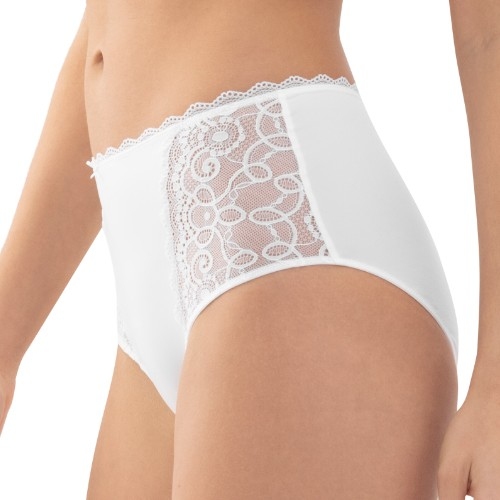 Mey Lingerie Amorous white high waist brief