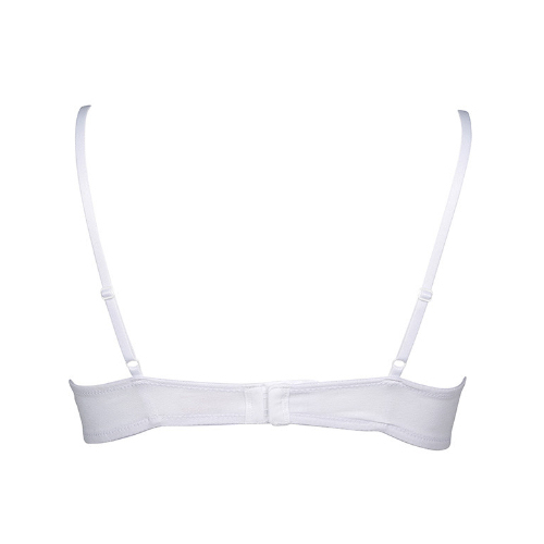 My Basic by After Eden Comfy white wireless bra