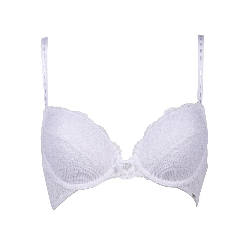 After Eden Molly white padded bra