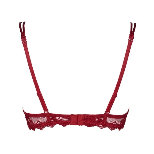 After Eden Anna red push up bra