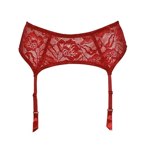 After Eden Anna red suspender
