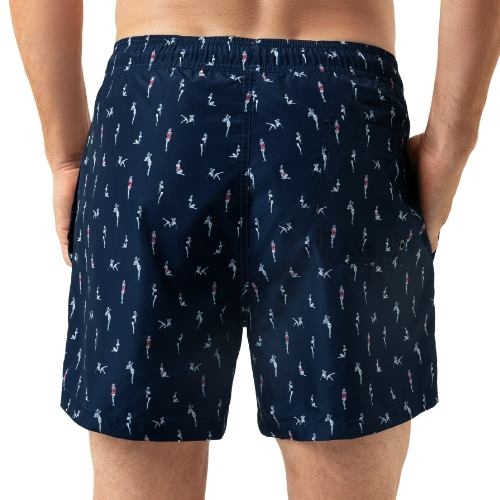 Mey Heren Swimwear navy blue swimshort