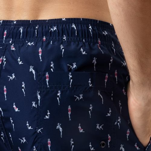 Mey Heren Swimwear navy blue swimshort