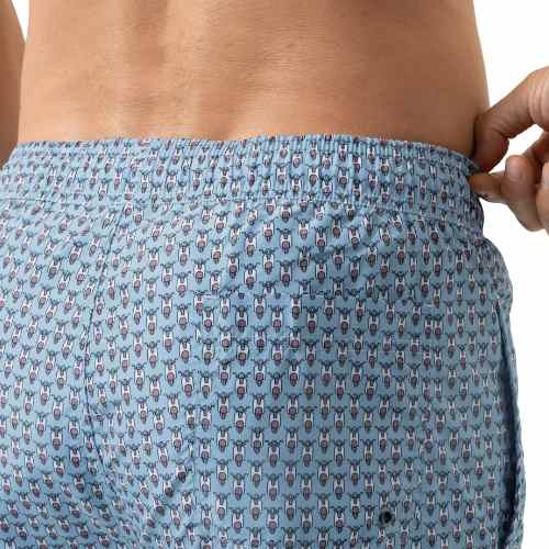 Mey Heren Swimwear blue swimshort