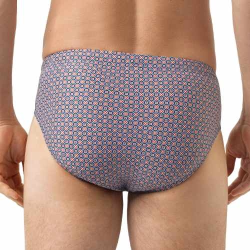 Mey Heren Swimwear blue/red swim brief
