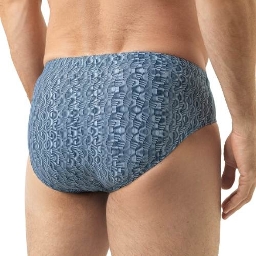 Mey Heren Swimwear blue swim brief