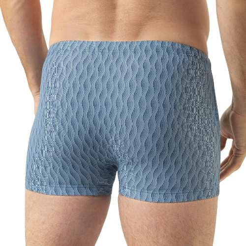 Mey Heren Swimwear blue swim boxer
