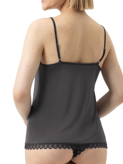 Mey Lingerie Poetry Temptation grey spaghetti top