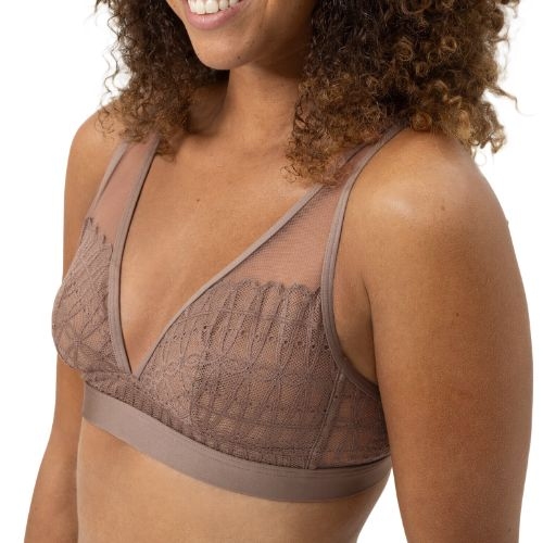 Mey Lingerie Poetry Temptation brown wireless bra