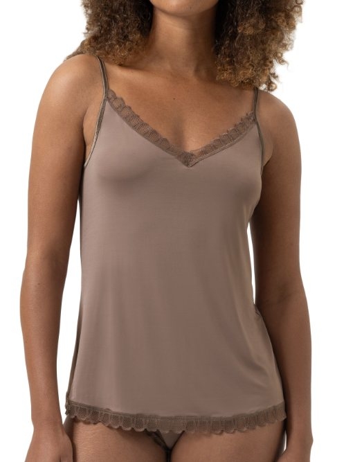 Mey Lingerie Poetry Temptation brown spaghetti top