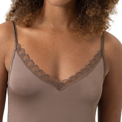Mey Lingerie Poetry Temptation brown spaghetti top