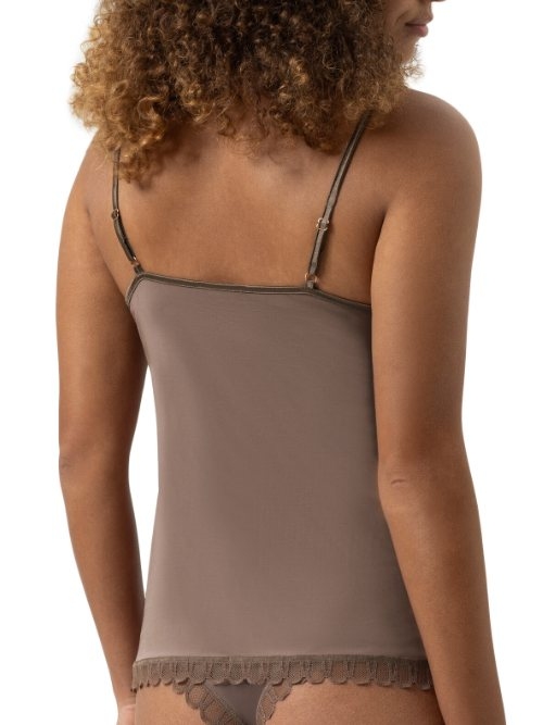 Mey Lingerie Poetry Temptation brown spaghetti top
