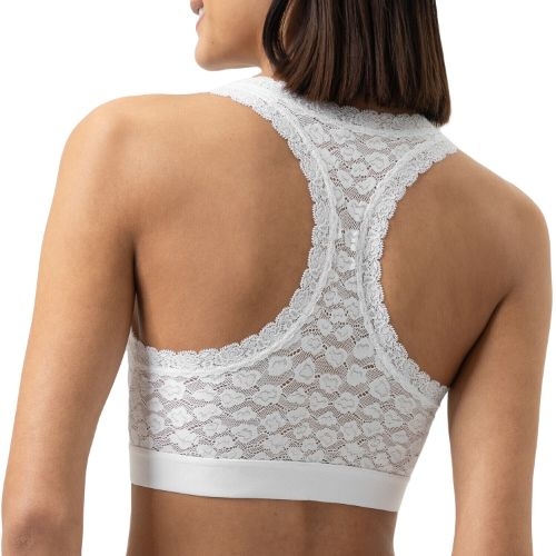 Mey Lingerie Savage Lace white wireless bra