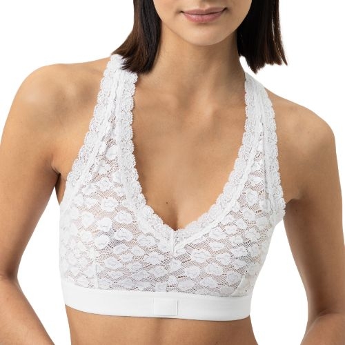 Mey Lingerie Savage Lace white wireless bra