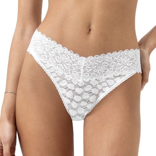 Mey Lingerie Savage Lace white thong