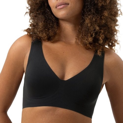 Mey Lingerie Invisibles black wireless bra