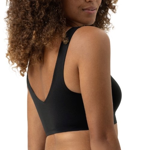Mey Lingerie Invisibles black wireless bra