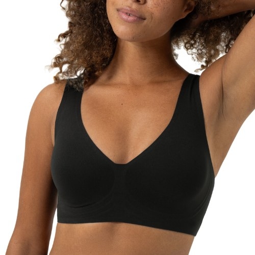 Mey Lingerie Invisibles black wireless bra