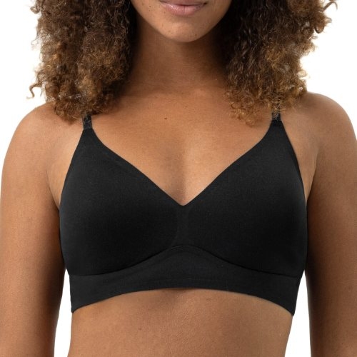 Mey Lingerie Invisibles black wireless bra