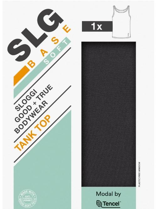 Sloggi Men SLG Base Soft black man singlet