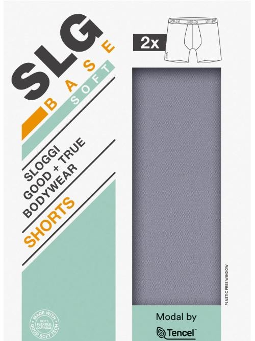 Sloggi Men SLG Base Soft grey modal boxershort