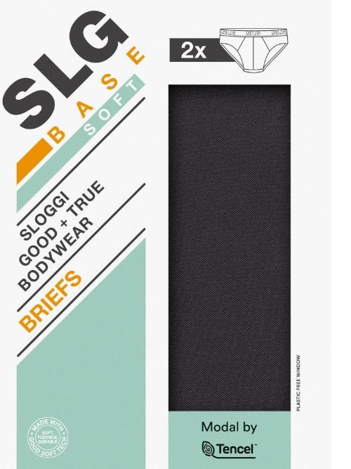 Sloggi Men SLG Base Soft black men brief