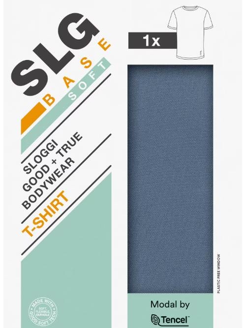 Sloggi Men SLG Base Soft blue shirt