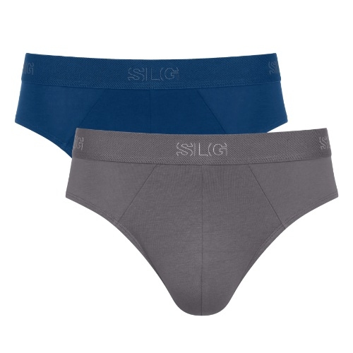 Sloggi Men SLG Base grey/blue men brief