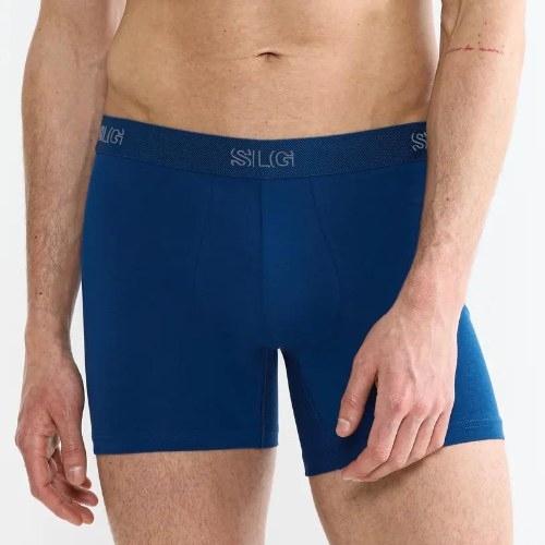 Sloggi Men SLG Base grey/blue cotton boxer short